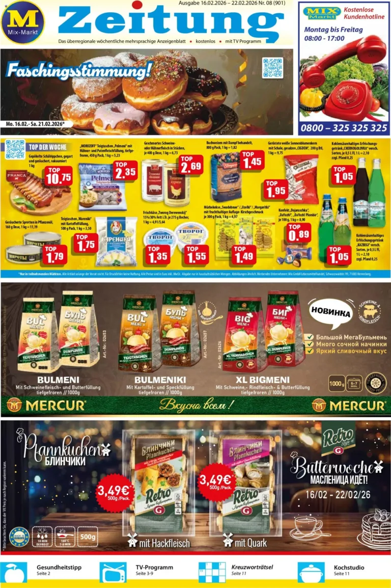 Mix Markt Prospekt 16.02.2026 — 22.02.2026