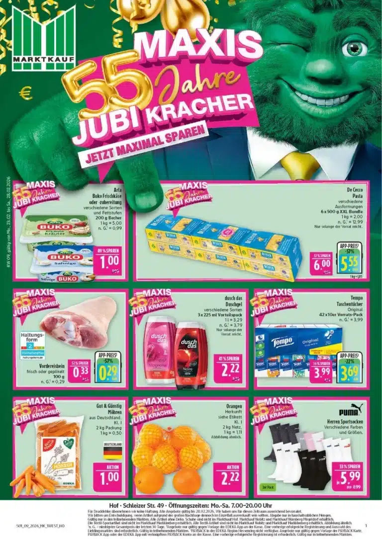 Marktkauf Prospekt 23.02.2026 – 28.02.2026