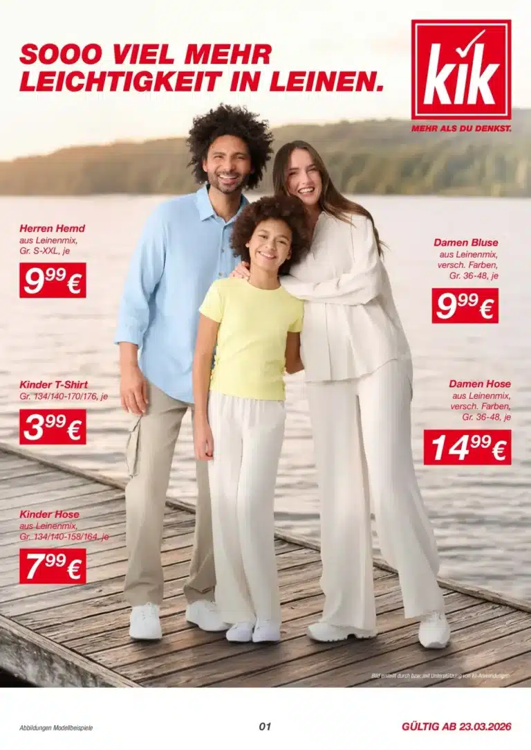 Kik Prospekt ab 23.03.2026-14.04.2026