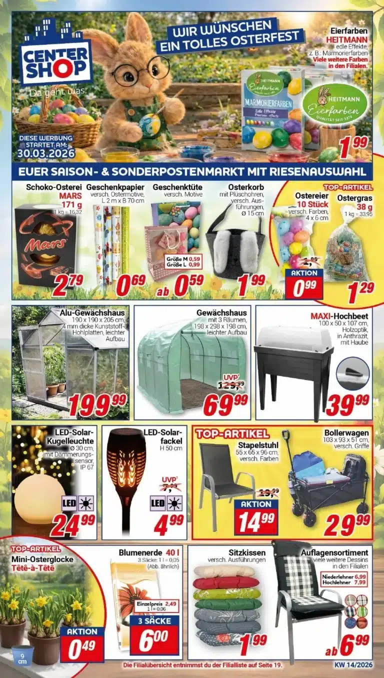Centershop Prospekt 30.03.2026 - 04.04.2026