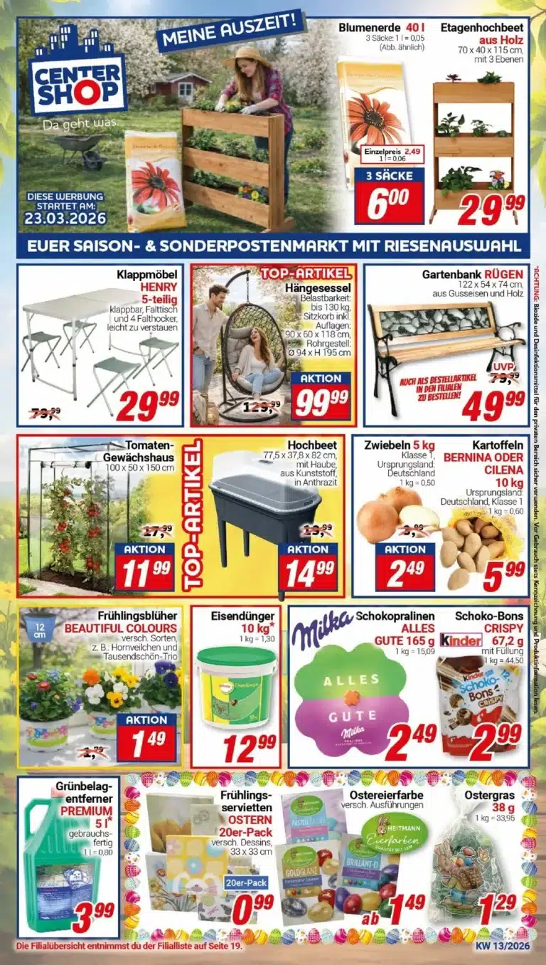 Centershop Prospekt 23.03.2026 - 28.03.2026