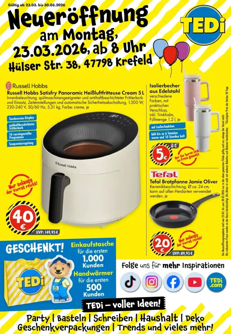 Tedi Prospekt 23.03.2026 - 29.03.2026