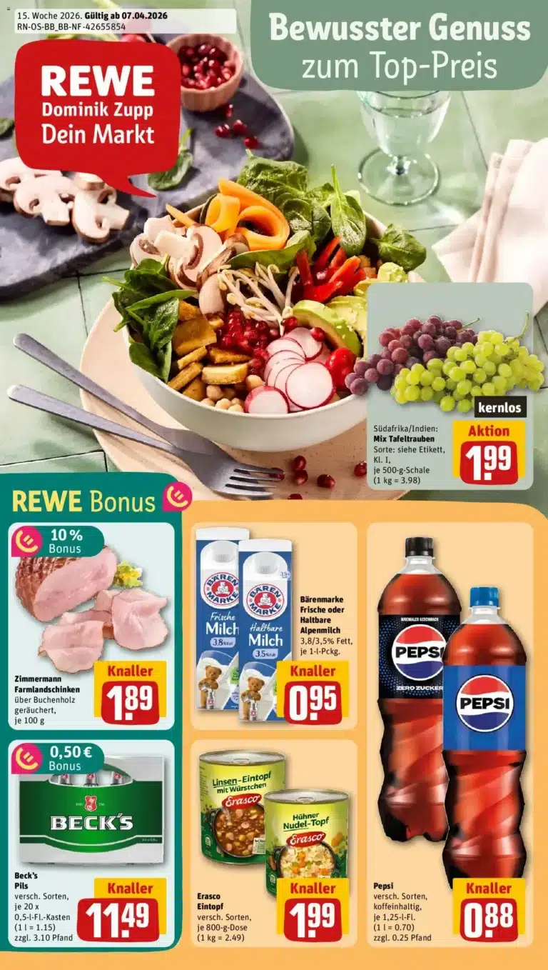 Rewe Prospekt 07.04.2026 - 11.04.2026