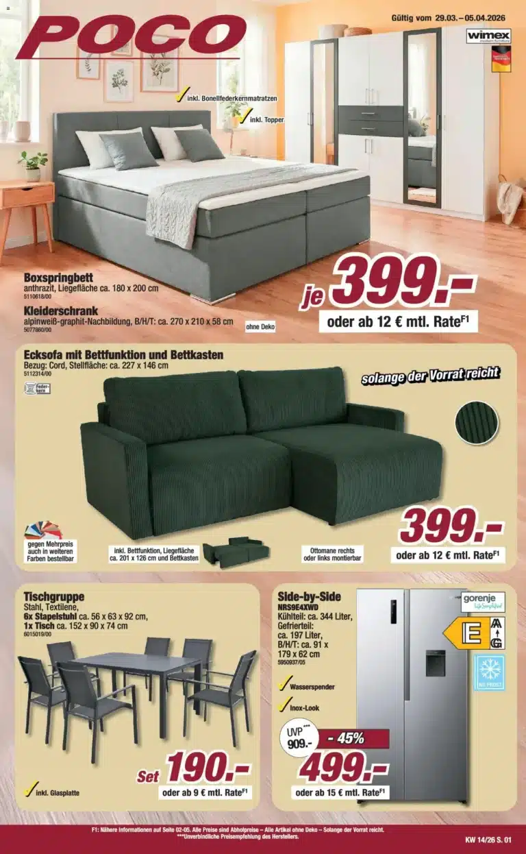 Poco prospekt 29.03.2026 - 05.04.2026