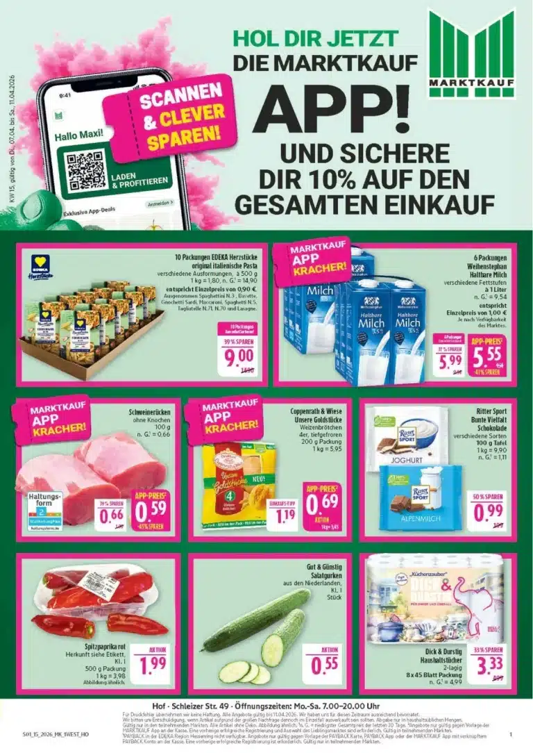 Marktkauf Prospekt 07.04.2026 – 11.04.2026