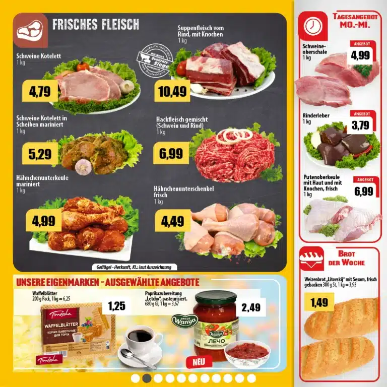 Mix Markt Prospekt Fleisch 16.03.2026 — 22.03.2026