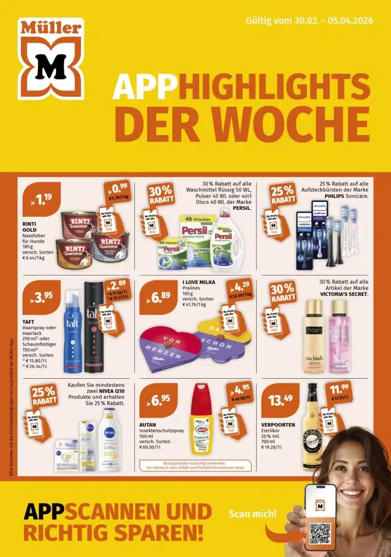 Müller Prospekt 30.03.2026 - 04.04.2026