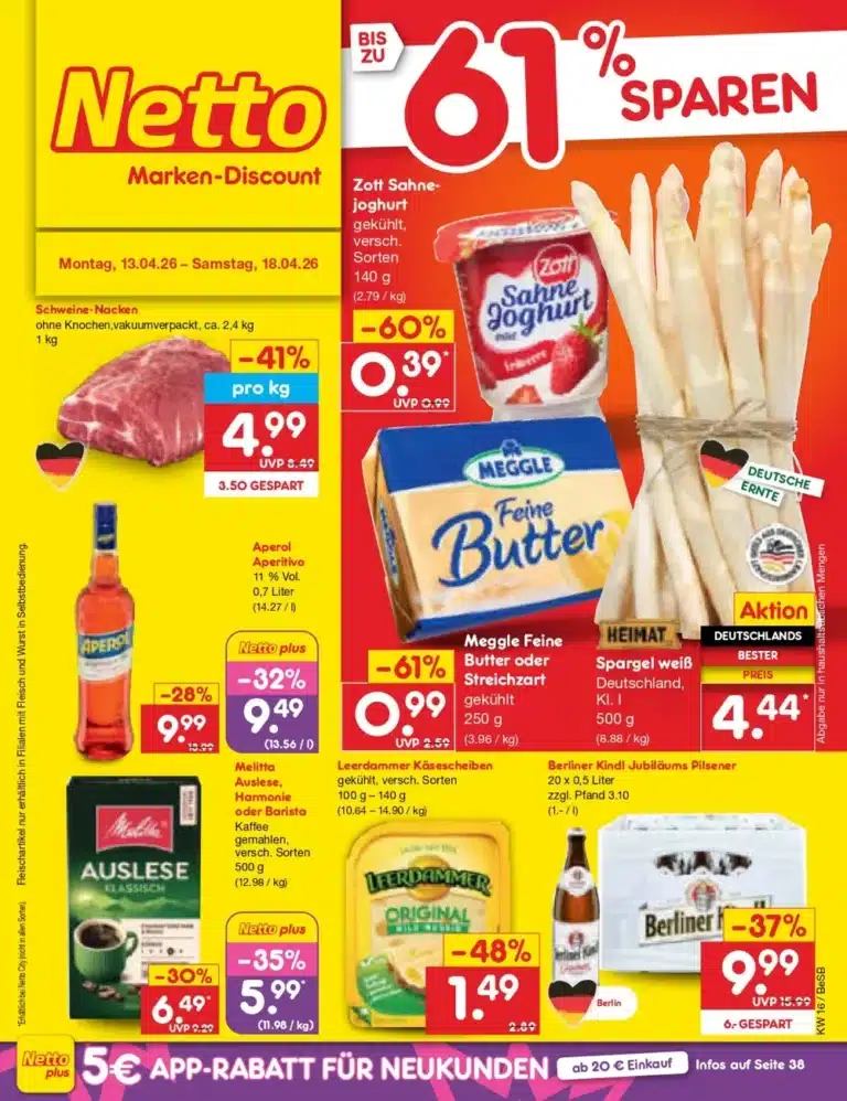 Spannende Altes Netto Prospekt Ebenbild