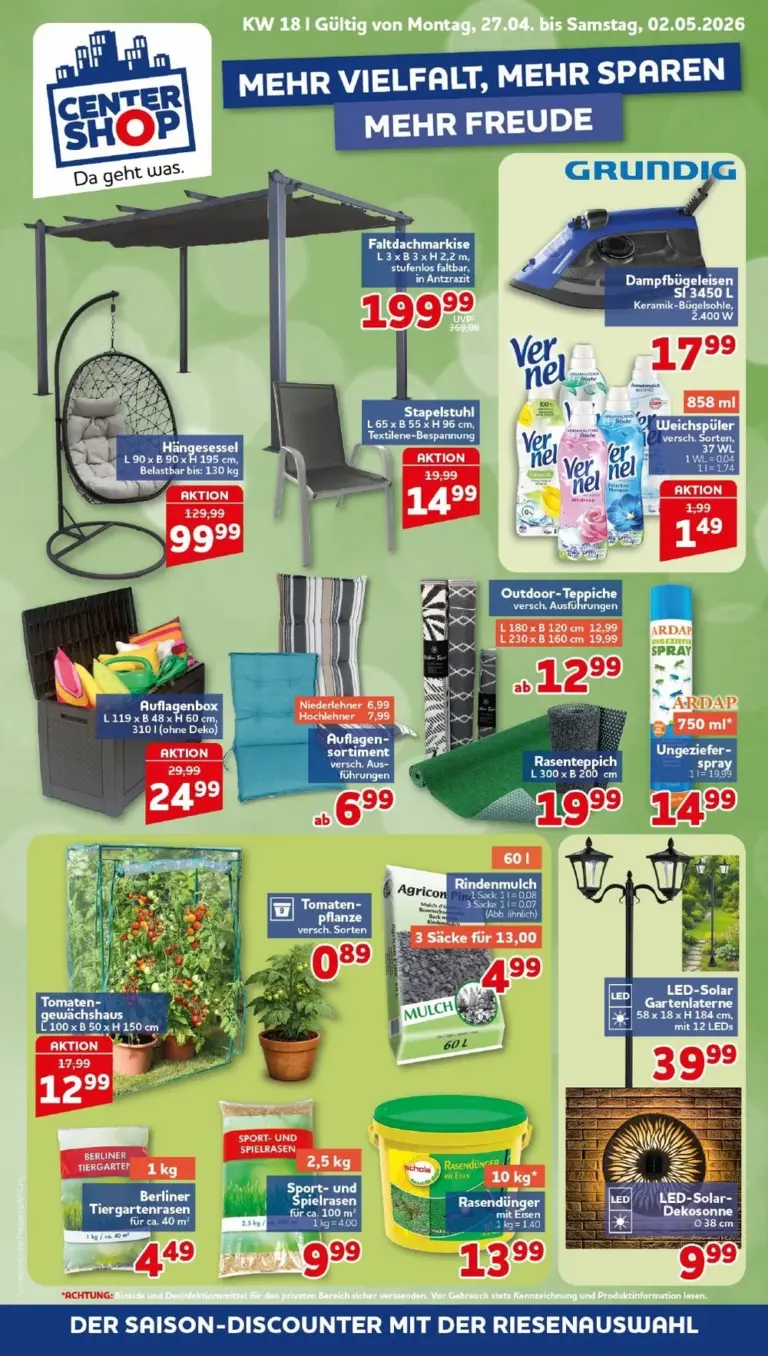 Centershop Prospekt 27.04.2026 - 02.05.2026