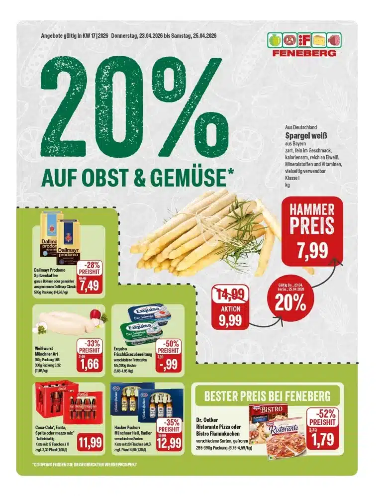 Feneberg Prospekt 23.04.2026 - 25.04.2026