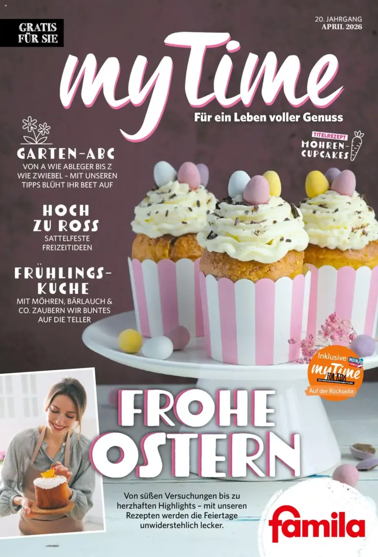 Famila Nordwest myTime April 2026 ab 01.04.2026