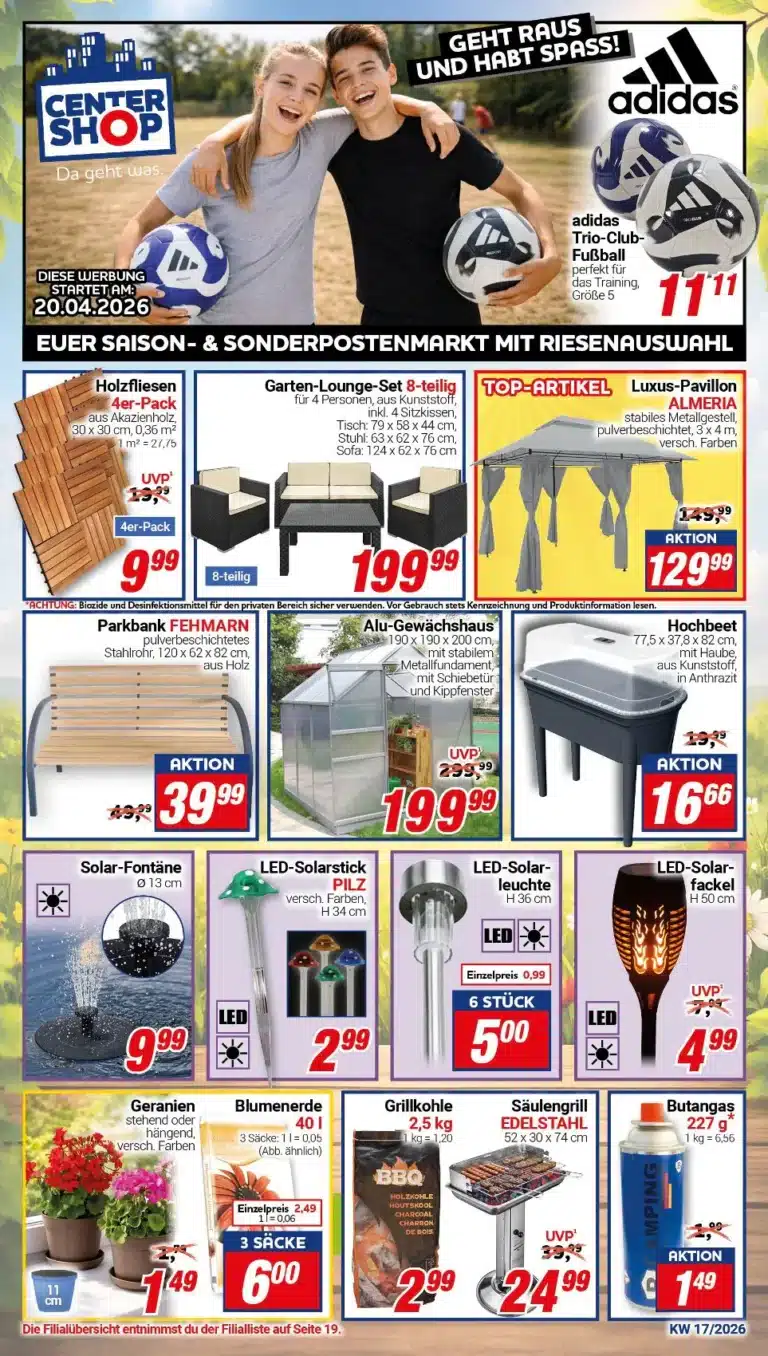 Centershop Prospekt 20.04.2026 - 25.04.2026