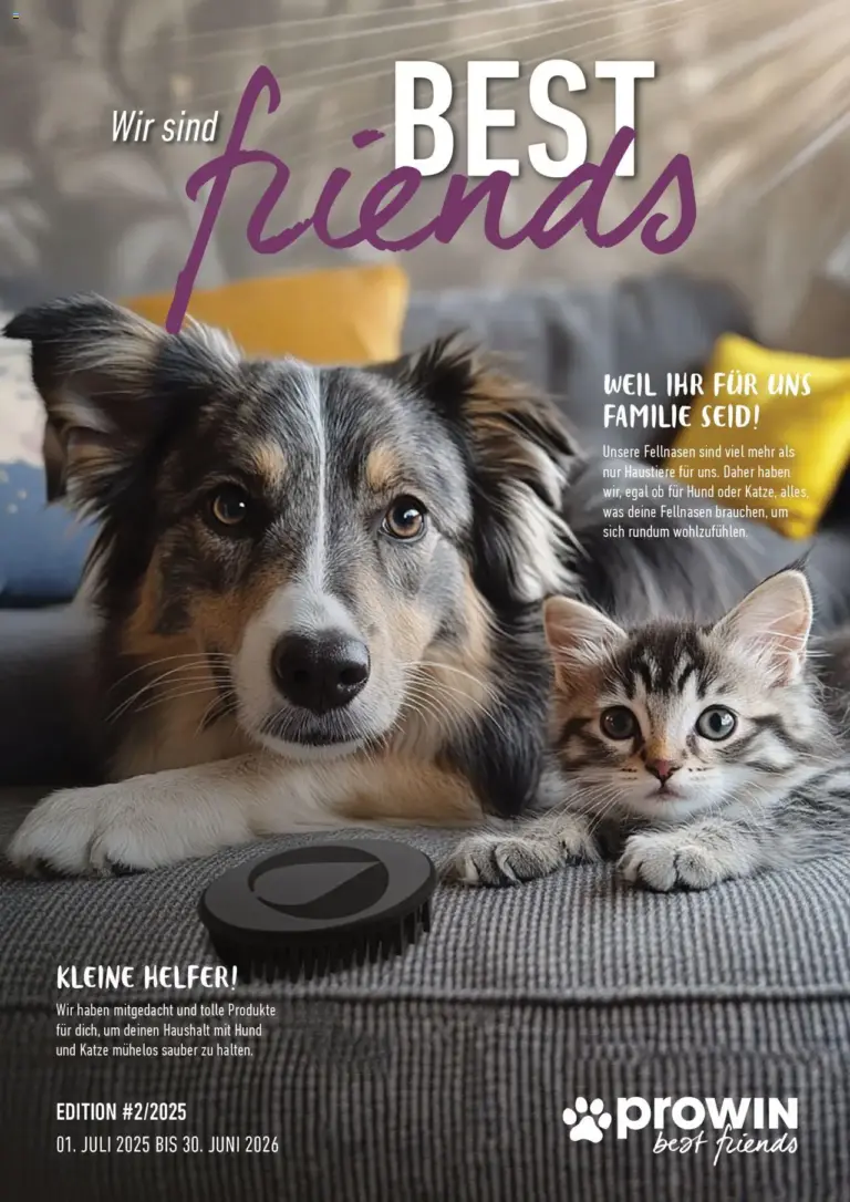 Katalog ProWin Best Friends Juli 2025/Juni 2026 Prospekt