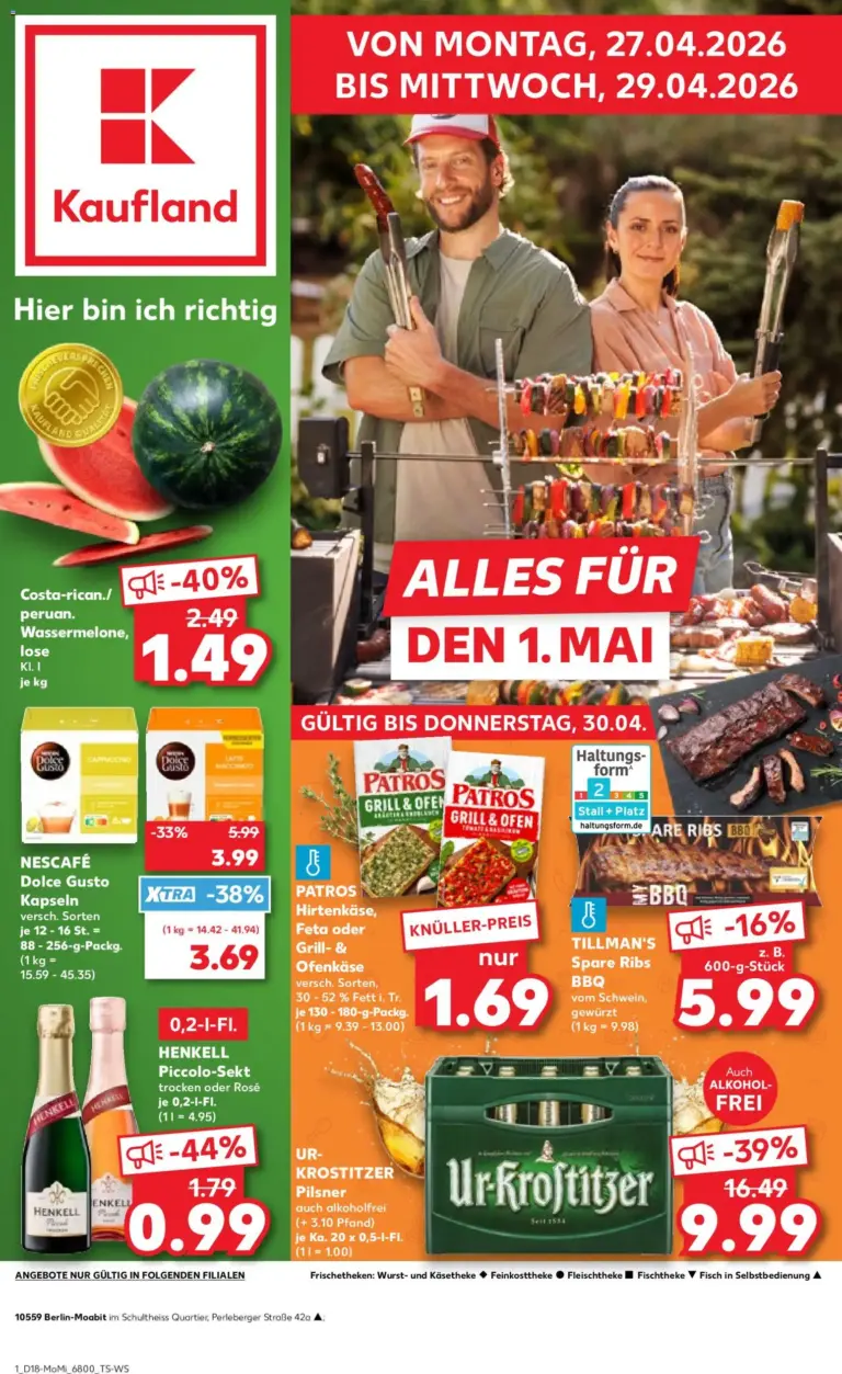 Prospekt Kaufland ab 27.04.2026