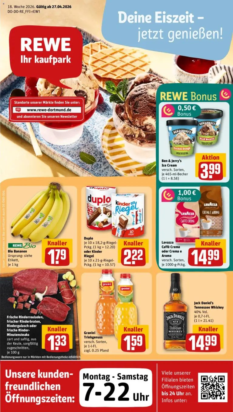 Rewe ihr Kaufpark Prospekt ab 27.04.2026