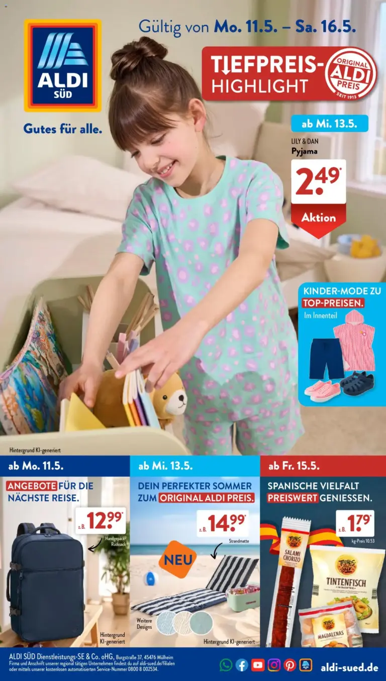 Aldi Süd Prospekt ab 11.05.2026