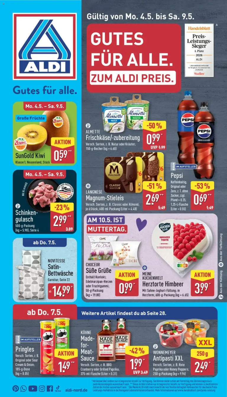 Aldi Prospekt ab 04.05.2026