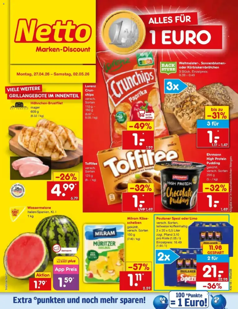 Netto Marken-Discount Prospekt Katzweiler ab 27.04.2026