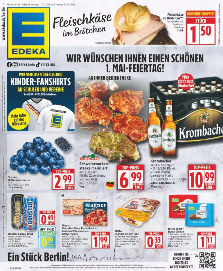 Edeka Prospekt ab 27.04.2026