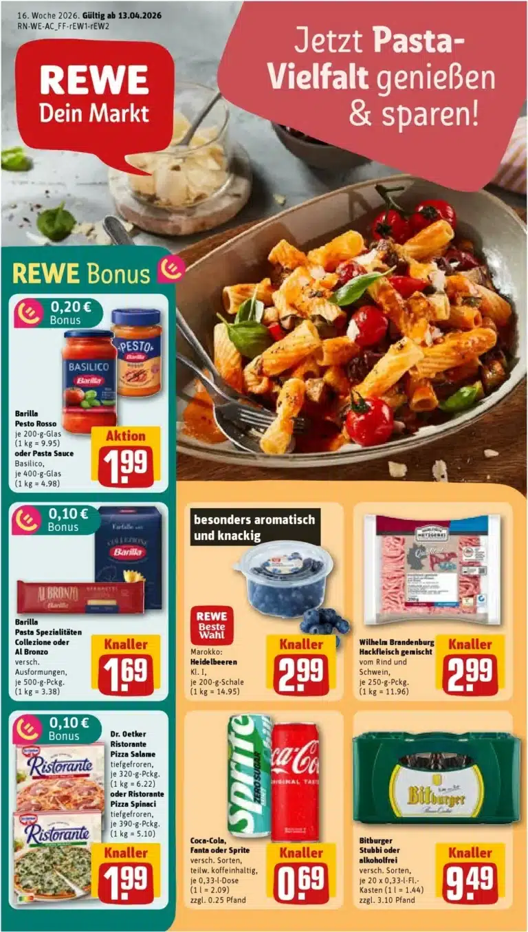 Rewe Prospekt 13.04.2026 bis 18.04.2026
