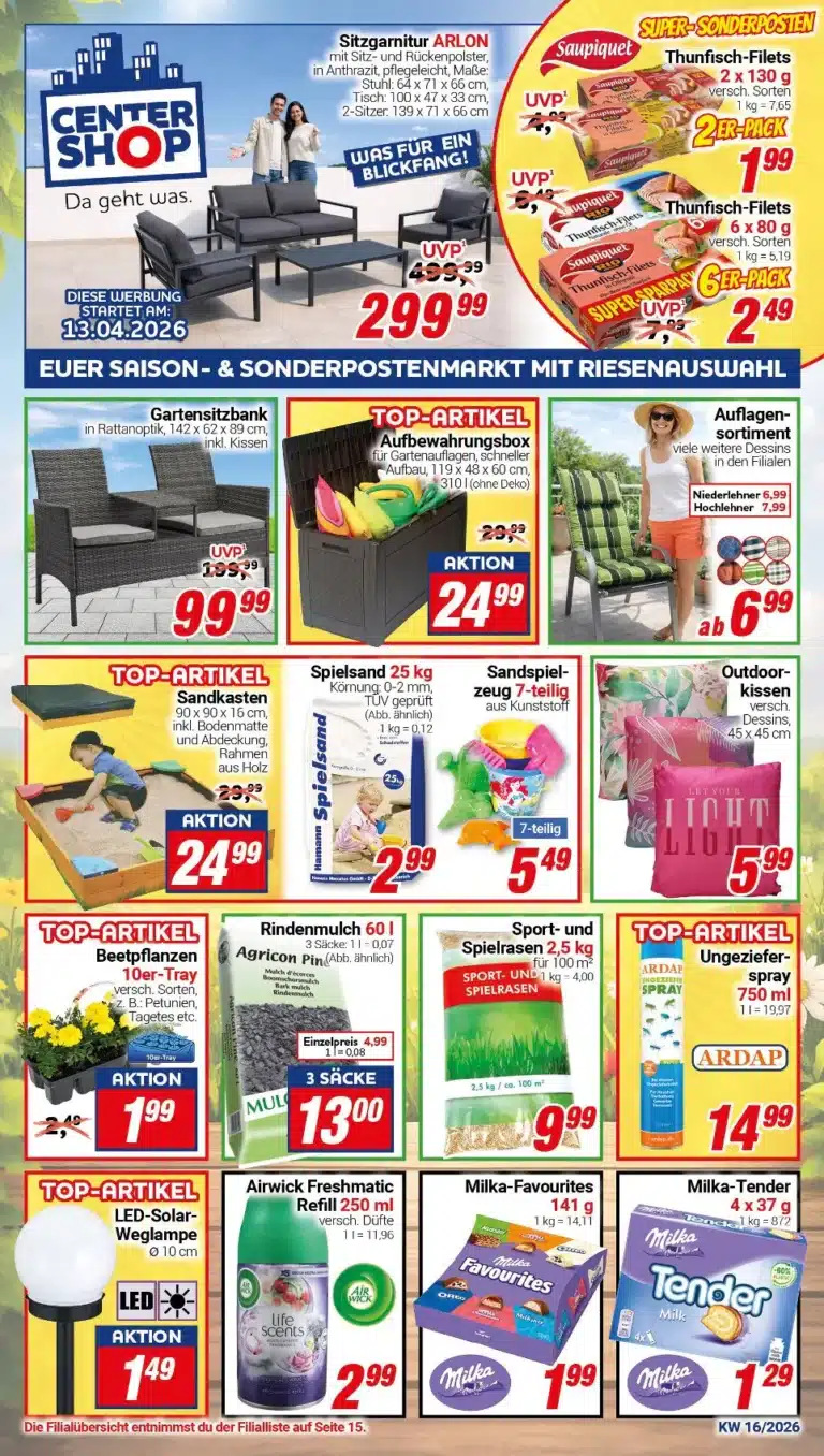 Centershop Prospekt 13.04.2026 - 18.04.2026