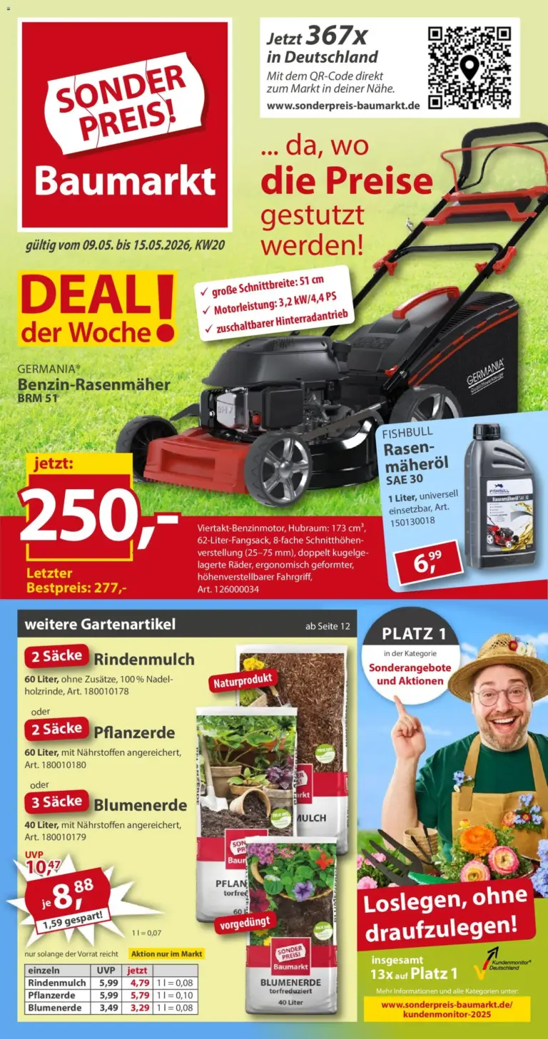Sonderpreis Baumarkt Prospekt ab 09.05.2026