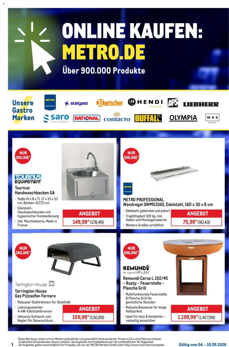 Metro : Wochen- ab 04.05.2026