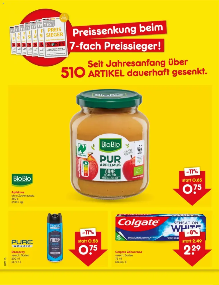 Netto Marken-Discount Preissenkung auf Dauer ab 04.05.2026