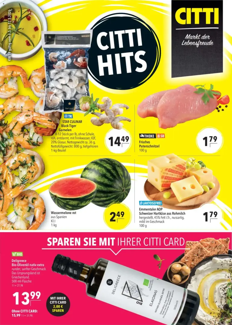 CITTI Markt Prospekt CITTI HITS ab 06.05.2026