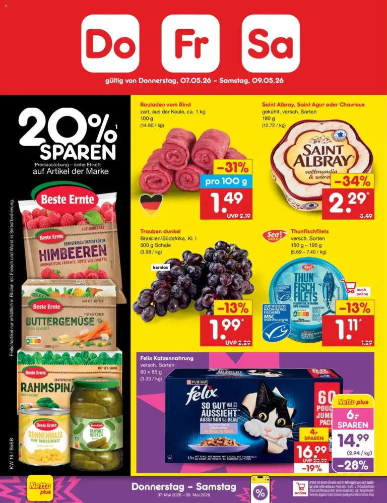 Netto Marken-Discount Super wochenende ab 07.05.2026
