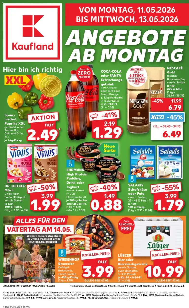 Prospekt Kaufland ab 11.05.2026