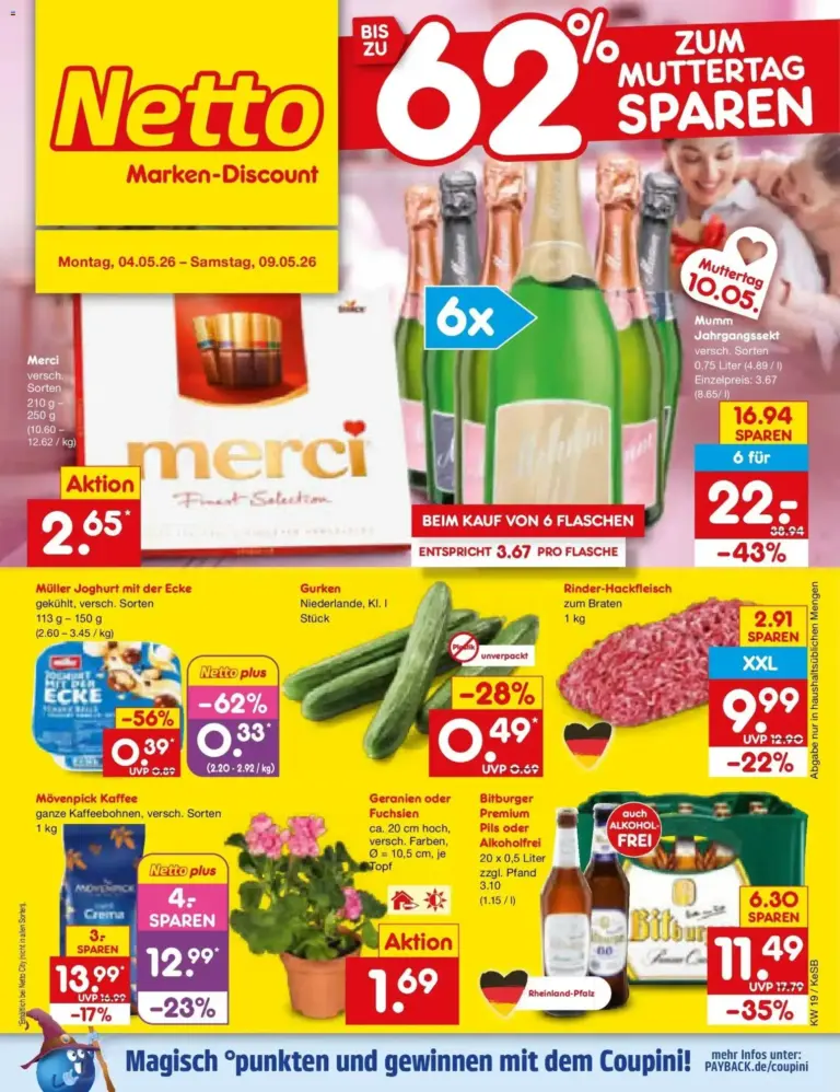 Netto Marken-Discount Prospekt Bonn ab 04.05.2026