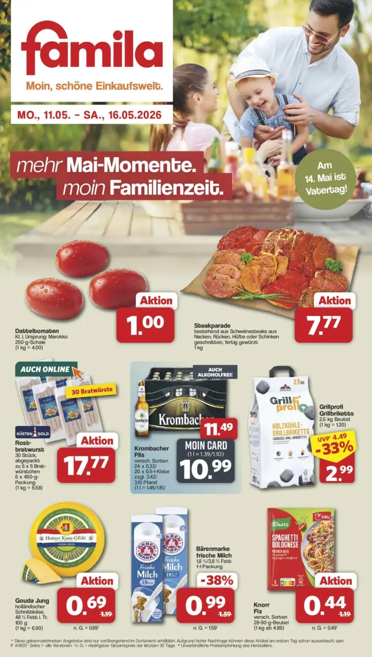 Famila Nordwest Prospekt ab 11.05.2026