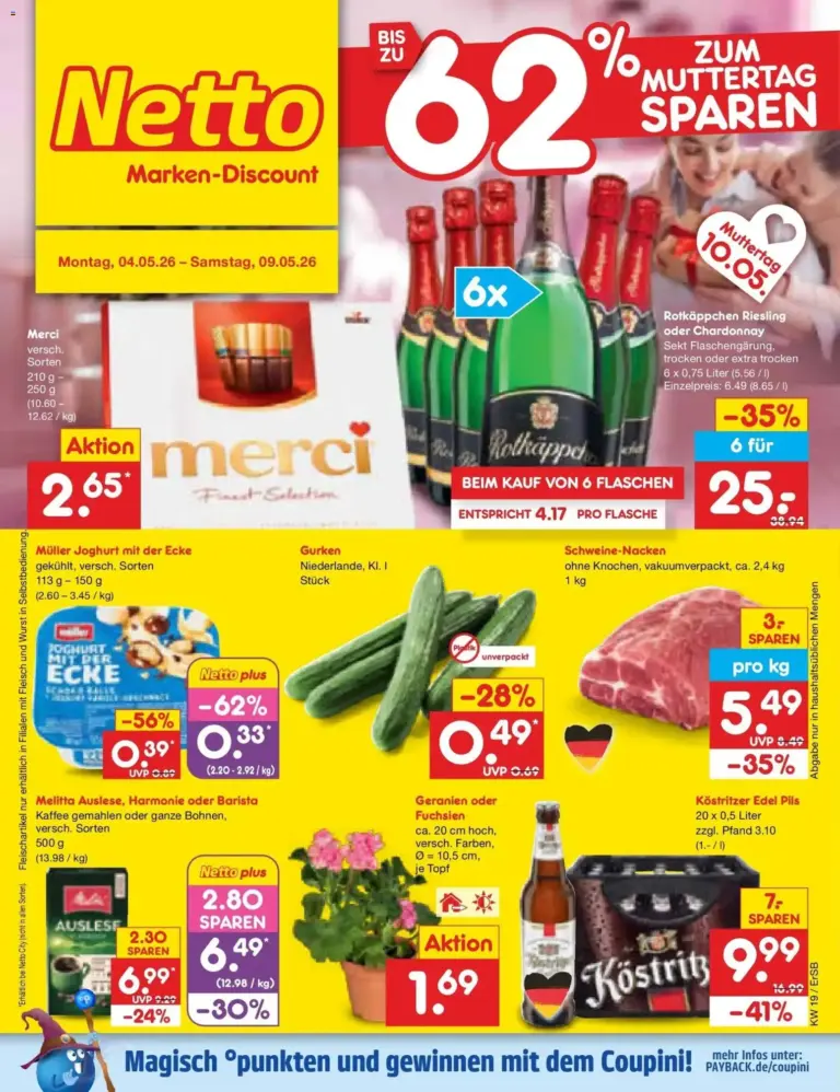Netto Marken-Discount Prospekt Nordhausen ab 04.05.2026