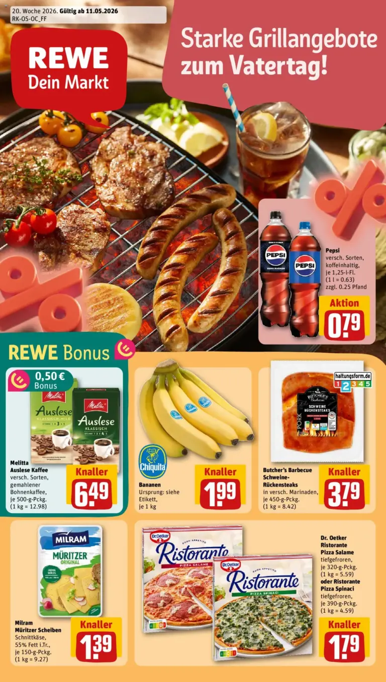 REWE Prospekt ab 11.05.2026