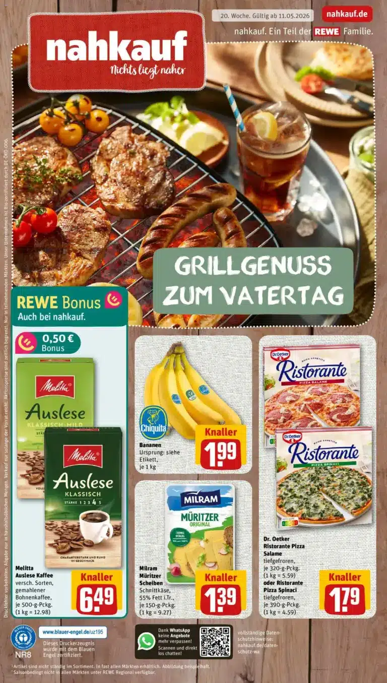 Nahkauf Prospekt ab 11.05.2026