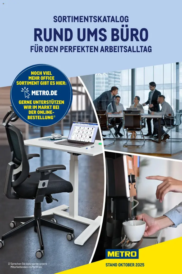 Metro Office Sortiment ab 01.10.2025