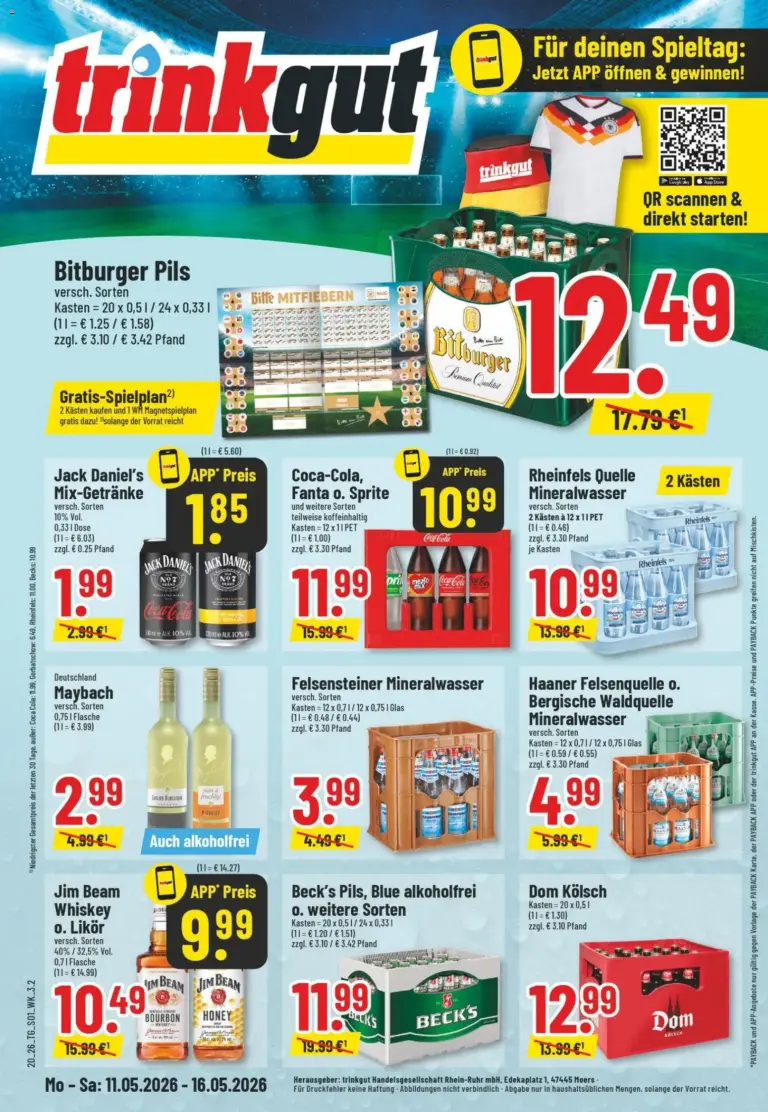 Trinkgut Prospekt ab 11.05.2026