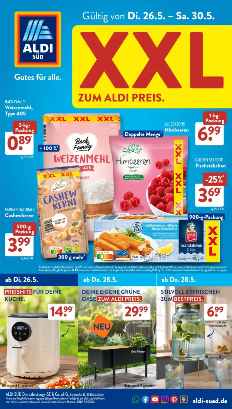Aldi Süd Prospekt ab 26.05.2026