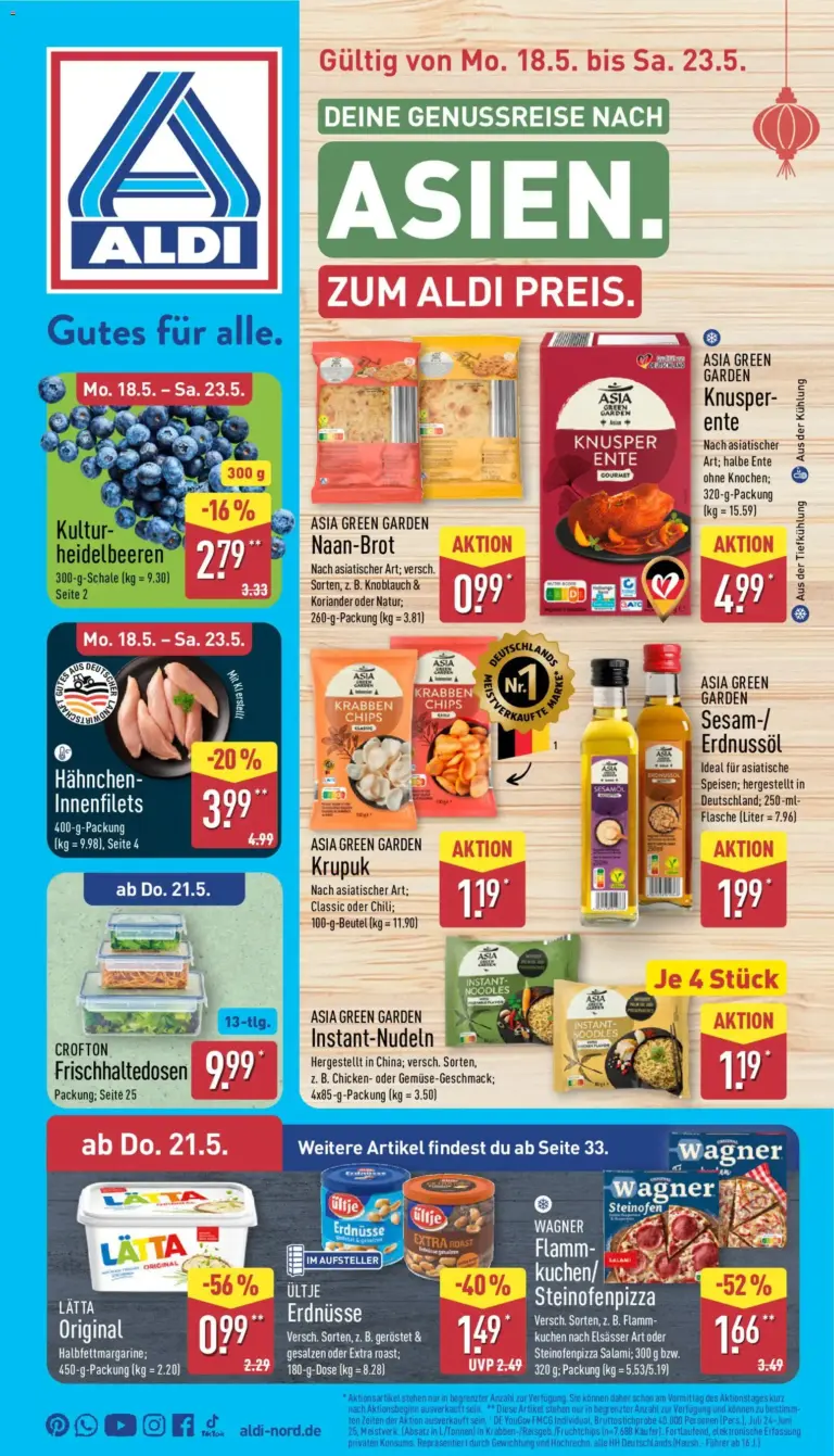 Aldi Prospekt ab 18.05.2026