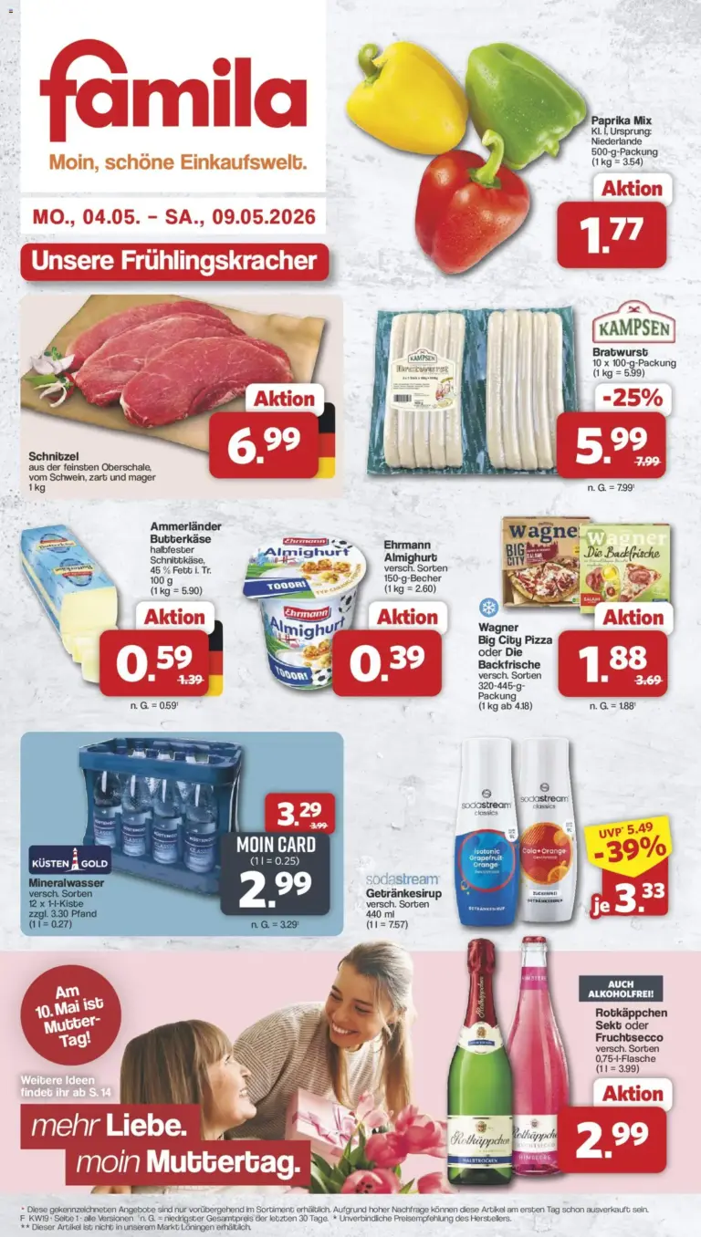 Famila Nordwest Prospekt ab 04.05.2026