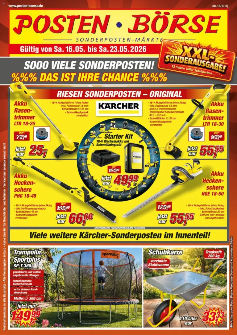 Posten Börse Prospekt ab 16.05.2026