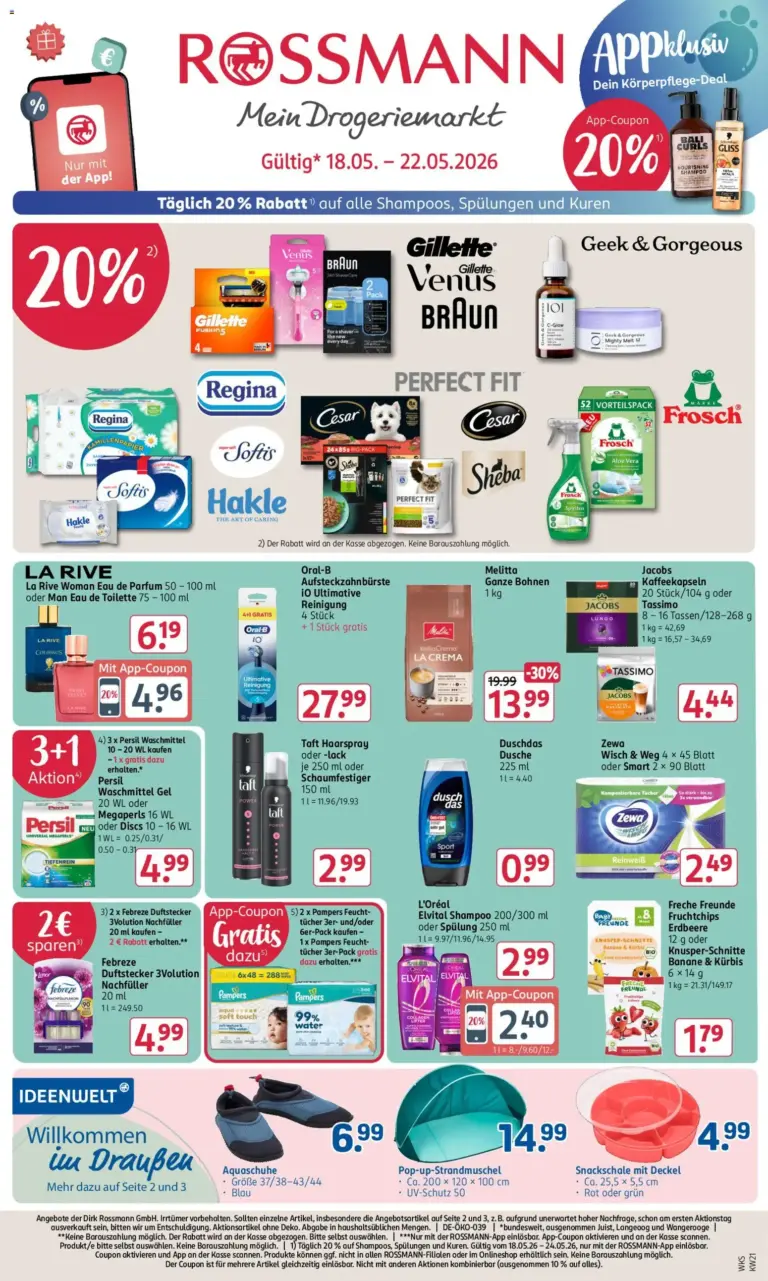 Rossmann Prospekt ab 18.05.2026