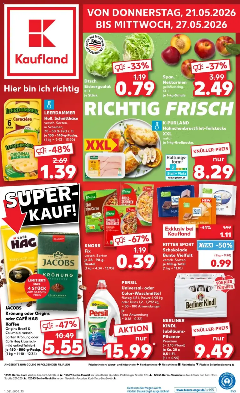 Prospekt Kaufland ab 21.05.2026
