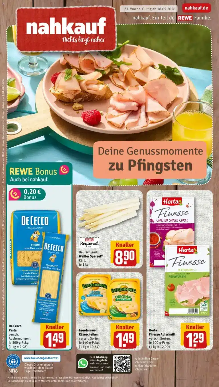 Nahkauf Prospekt ab 18.05.2026