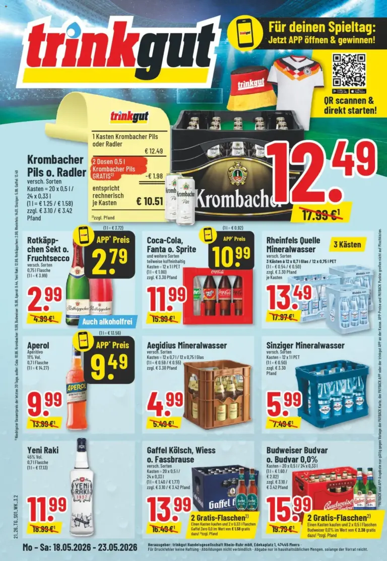 Trinkgut Prospekt ab 18.05.2026