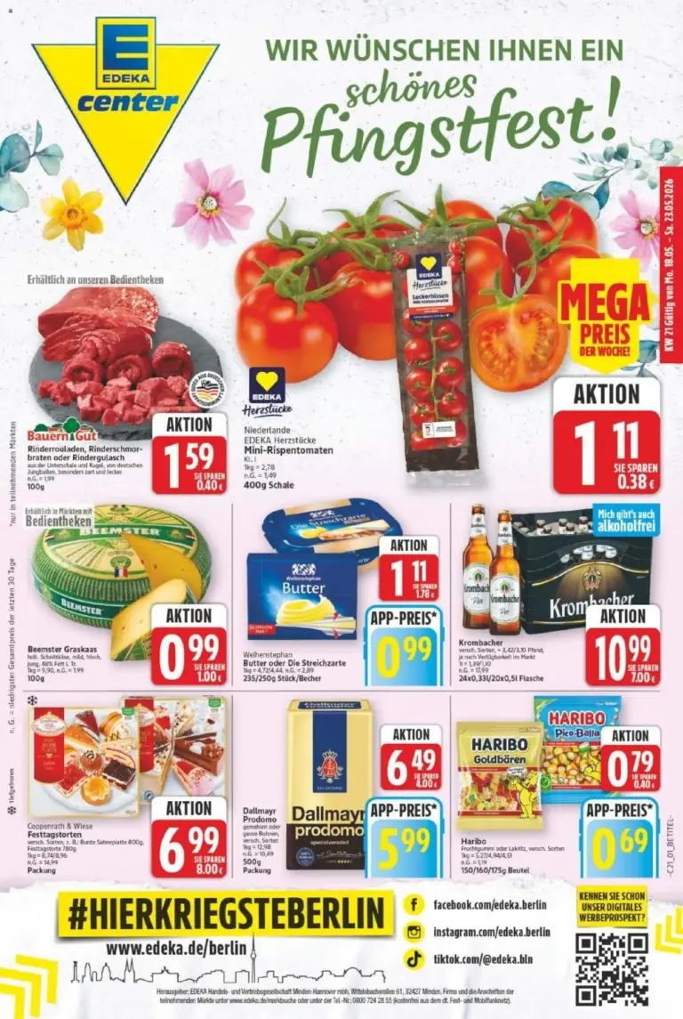 E center Prospekt ab 18.05.2026