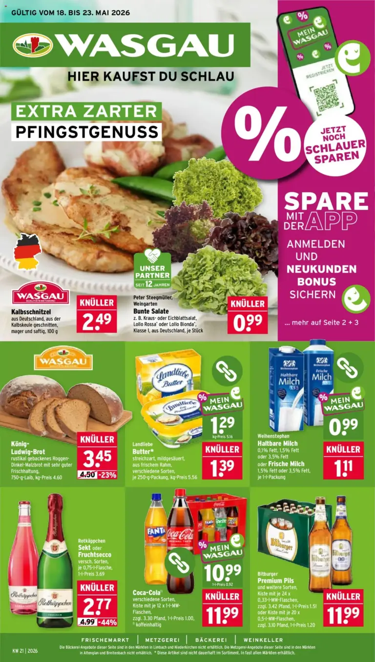 Wasgau Prospekt ab 18.05.2026