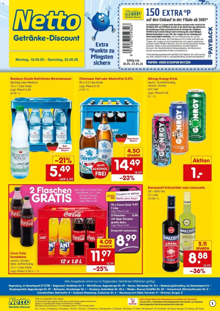 Netto Marken-Discount Prospekt Weiden ab 17.05.2026