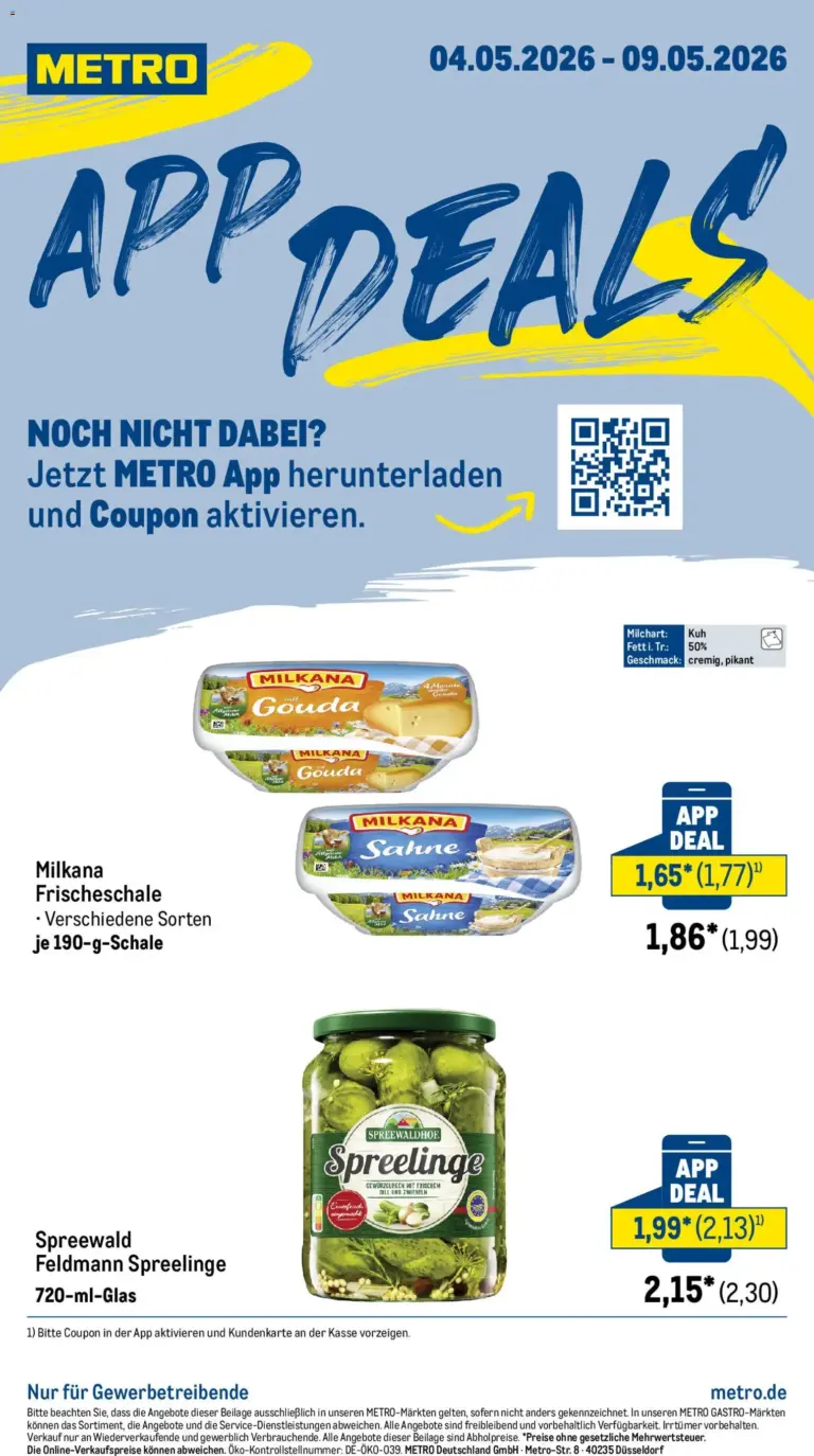 Metro App Deals ab 04.05.2026